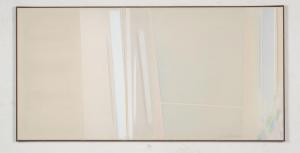 Situazione di Ritmo in Spazio, 2013. Tecnica mista su tela, cm 80 x 160