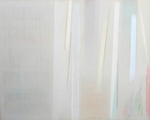Contrasti, 2014, tecnica mista su tela, cm 95 x 120