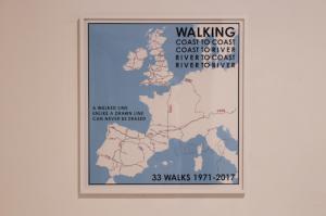 33 walks map. (Weatern Europe), 1971 - 2017
