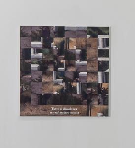 Giovane, della serie Scomposizioni, Nanni Balestrini, 2015, particolare Scomposizioni