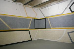 Different Walls, David Tremlett, installation view sala superiore