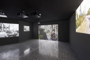 Francesco Jodice, Panorama -Camera, Torino, 2016_ The secret traces, installation-view