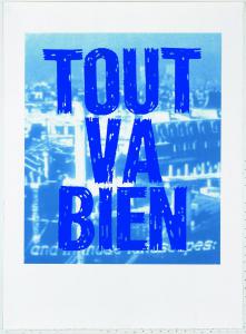 Tout va bien blu, Antoni Muntadas, 2003