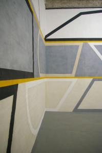 Different Walls, David Tremlett, installation view sala superiore