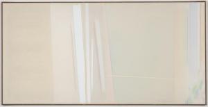 Situazione di Ritmo in Spazio, Riccardo Guarneri, tecnica mista su tela, 80 x 160 cm, 2013
