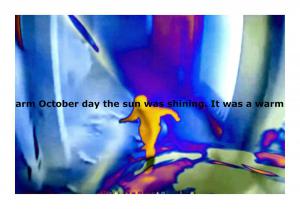 TRISTANOIL, Nanni Balestrini, Still frame da video, 2012
