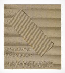 Formazione di un pensiero anarchico, 1995. Cartone, cm 57 x 49,5 HD