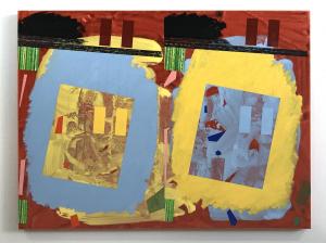 Dark Clouds are Gathering over the City of God, 2012, 122,3 x 162,7 cm