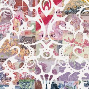 In God We Trust stampa digitale su carta da parati, dimensioni variabili, 2015