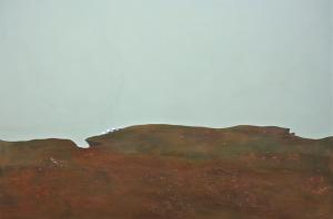 Red Land, 180x120, tecnica mista su tela, 2015