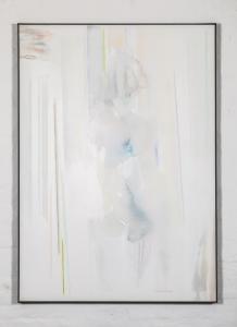 Riccardo Guarneri, Non è una Figura (Non è un Uomo), 2003. Materiali Misti su tela. 100 x 140 cm
