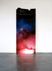 Stargate Fotografia digitale su plexiglass, luce led, 200 x 80 x 20 cm, 2016