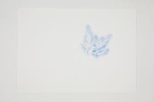 beyond garden:Eleonora, inchiostro pigmentato su carta, 7x42cm, 2019