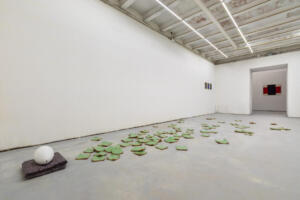 Lucio Pozzi - Il Vento di Mercurio, Installation view. Foto di Sergio Martucci