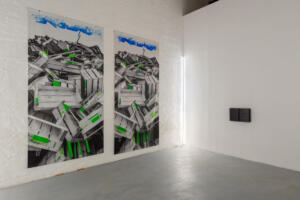 Lucio Pozzi - Il Vento di Mercurio, Installation view. Foto di Sergio Martucci