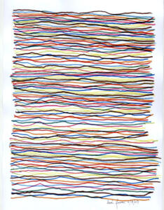 León Ferrari, Senza Titolo, 2007, pennarello su carta, 25,5 x 35,5 cm