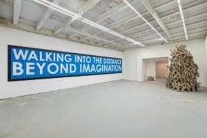 (in)visible field - space as energy, 2022 (installation view). Photo by Sergio Martucci.
