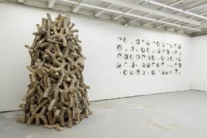 (in)visible field - space as energy, 2022 (installation view). Photo by Sergio Martucci.