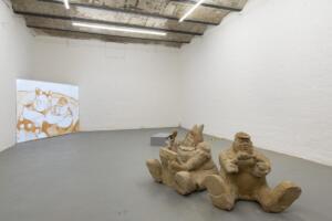 Giuseppe Abate, Here comes the rooster (installation view), 2022