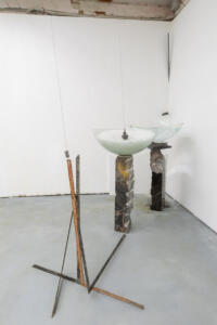Federico De Leonardis, Federico De Leonardis, Essere mare III / Squadre, installation view