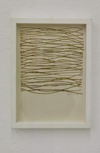 León Ferrari, Senza Titolo, 2007, glitter su carta 24,5 x 35,5 cm