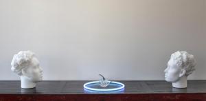Identità Sospese, 2017, installation, 130 x 50 x 80 cm