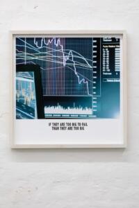 Francesco Jodice, West, If they are too big to fail than they are too big, 2014, inkjet su carta cotone e dibond 65 x 65 cm, Ed. 1/8 + 1 A. P.