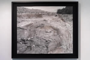 Michael Höpfner, Along Mud River Tomorrit I, 2022, pastels on silver gelatine prints artist prints, 50 x 60 cm