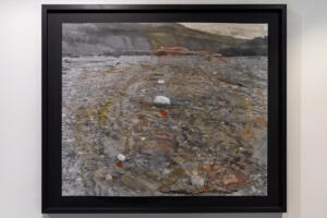 Michael Höpfner, Along Mud River Tomorrit V, 2022, pastels on silver gelatine prints artist prints, 50 x 60 cm