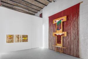 Claudio Costa | Hermann Nitsch, installation view 2021. Foto di Enrico Fiorese