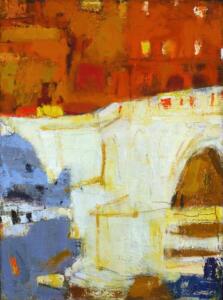 Romano LottoPonte SistoOlio su tela 100x75cm