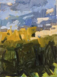Romano LottoAntica città2022Olio su tela40x30cm
