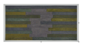 David Tremlett, Pile Up 1a, 2013, pastello su carta, 61 x 122 cm