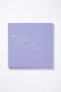 Marcela Cernadas, Loom: Wisteria, 2019, collage, velluto su velluto, 30 x 30 cm, 
